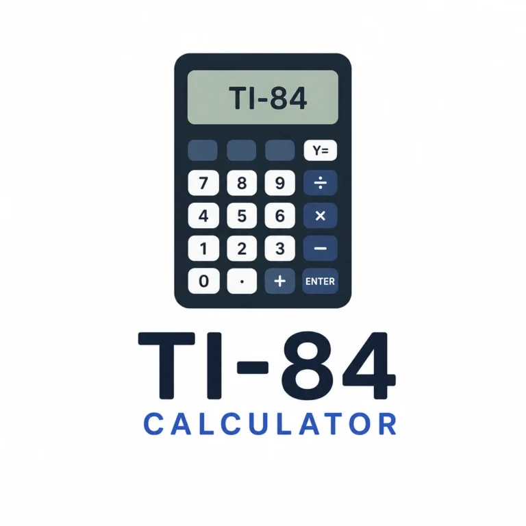 Ti 84 Calculator