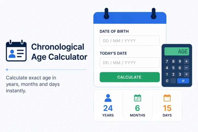 chronological age calculator